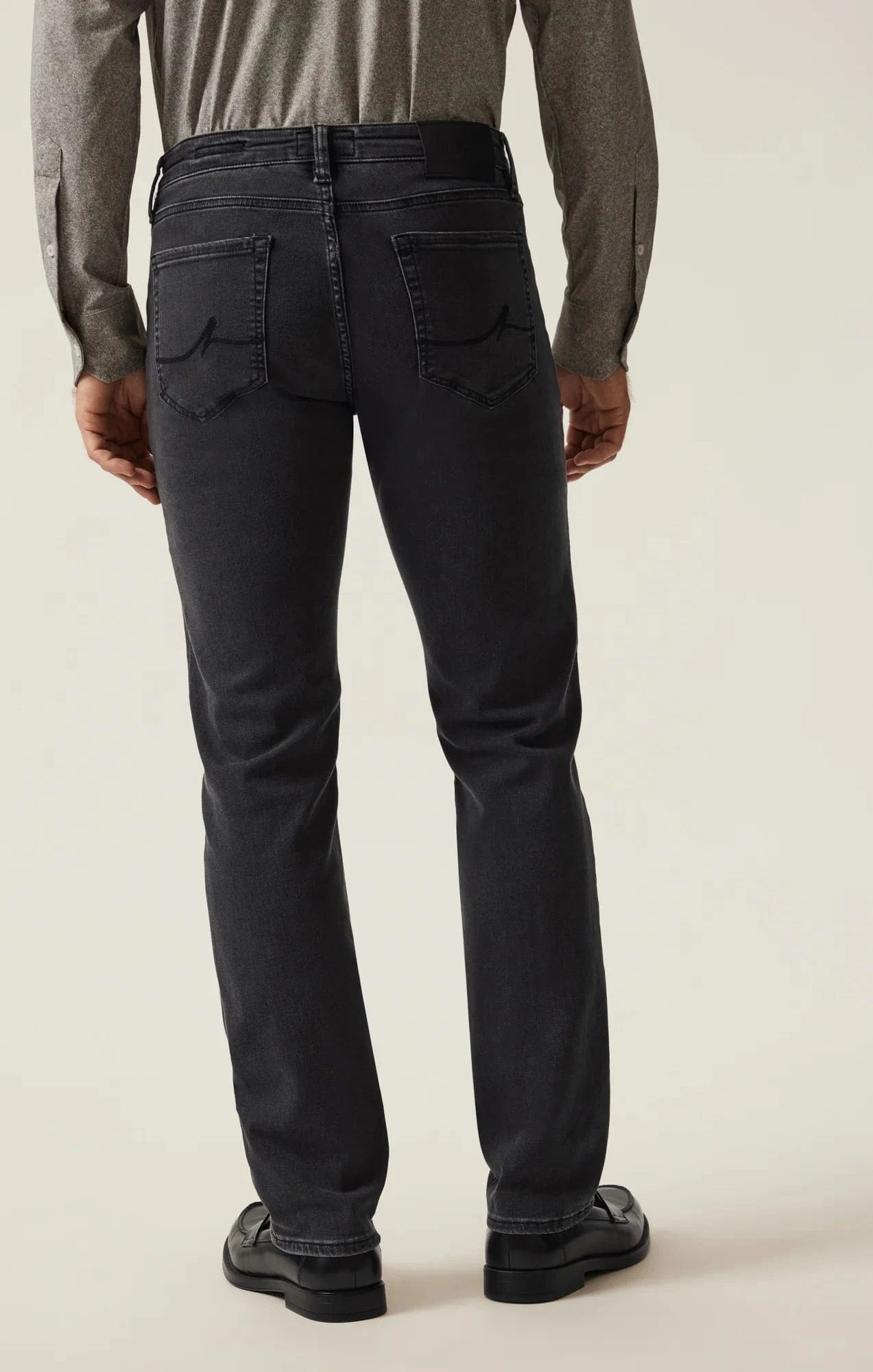 34 Heritage Denim Courage Straight Leg Pants in Smoke Urban