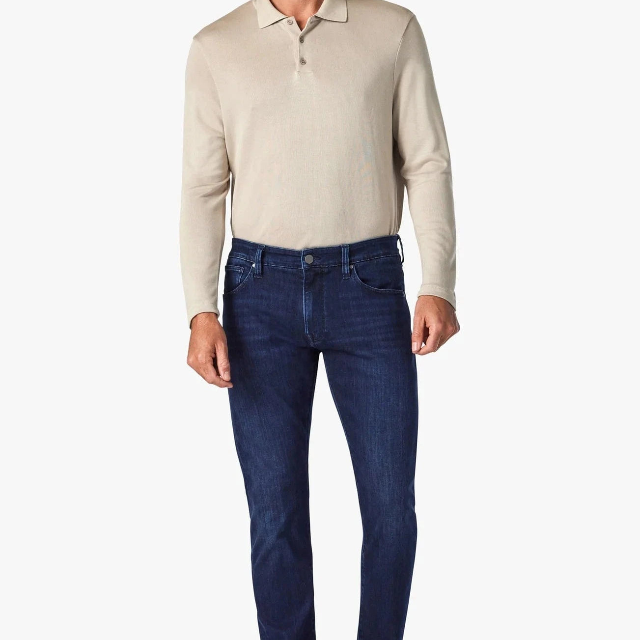 34 Heritage Denim Dark Midnight Brushed Urban / 31x32 Courage Straight Leg Jeans In Dark Midnight Brushed Urban