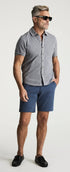 34 Heritage Shorts Arizona Slim Shorts In Dark Denim Twill