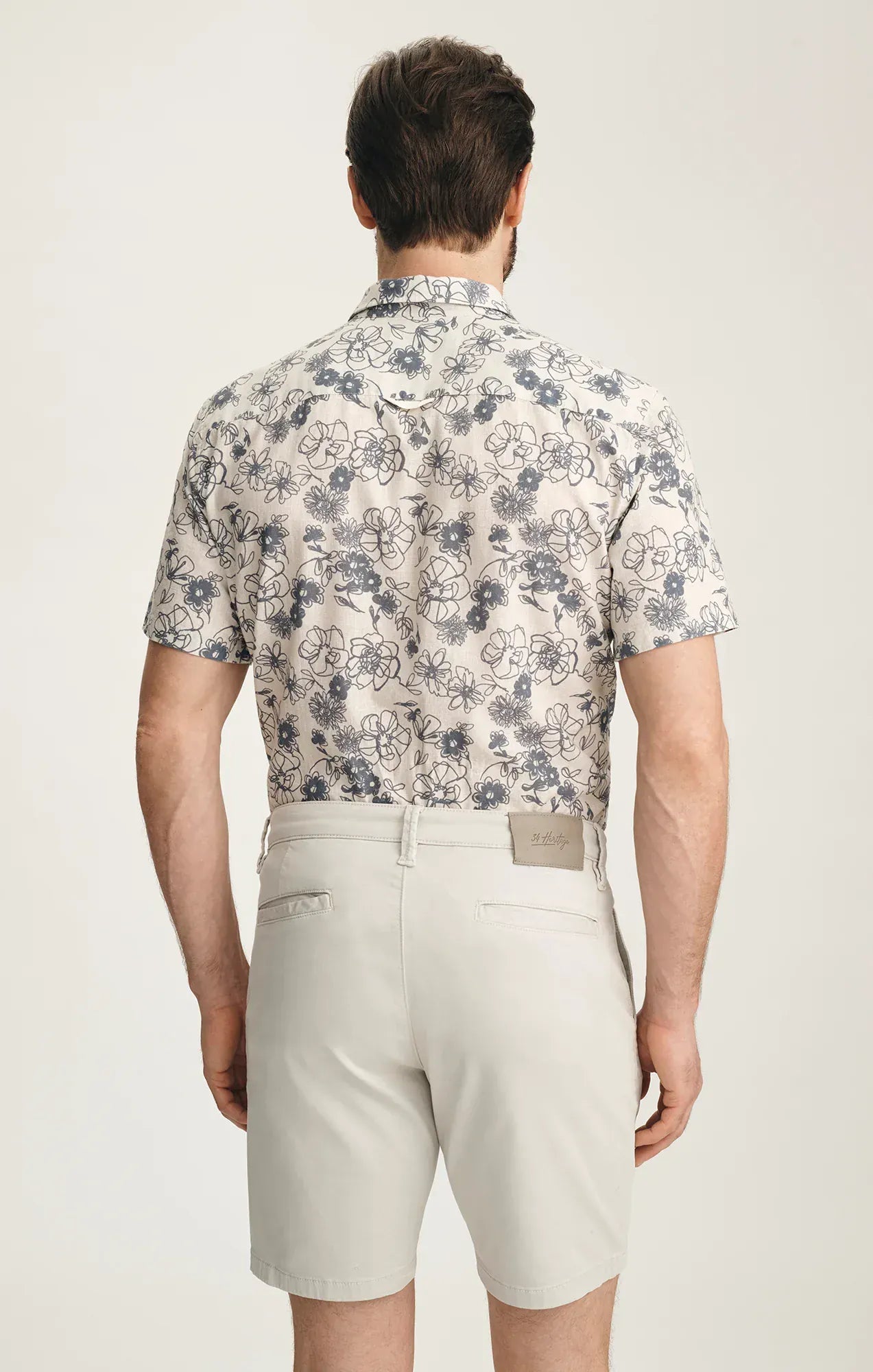 34 Heritage Shorts Arizona Slim Shorts In Glacier Twill