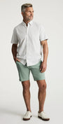 34 Heritage Shorts Arizona Slim Shorts In Iceberg Green Twill