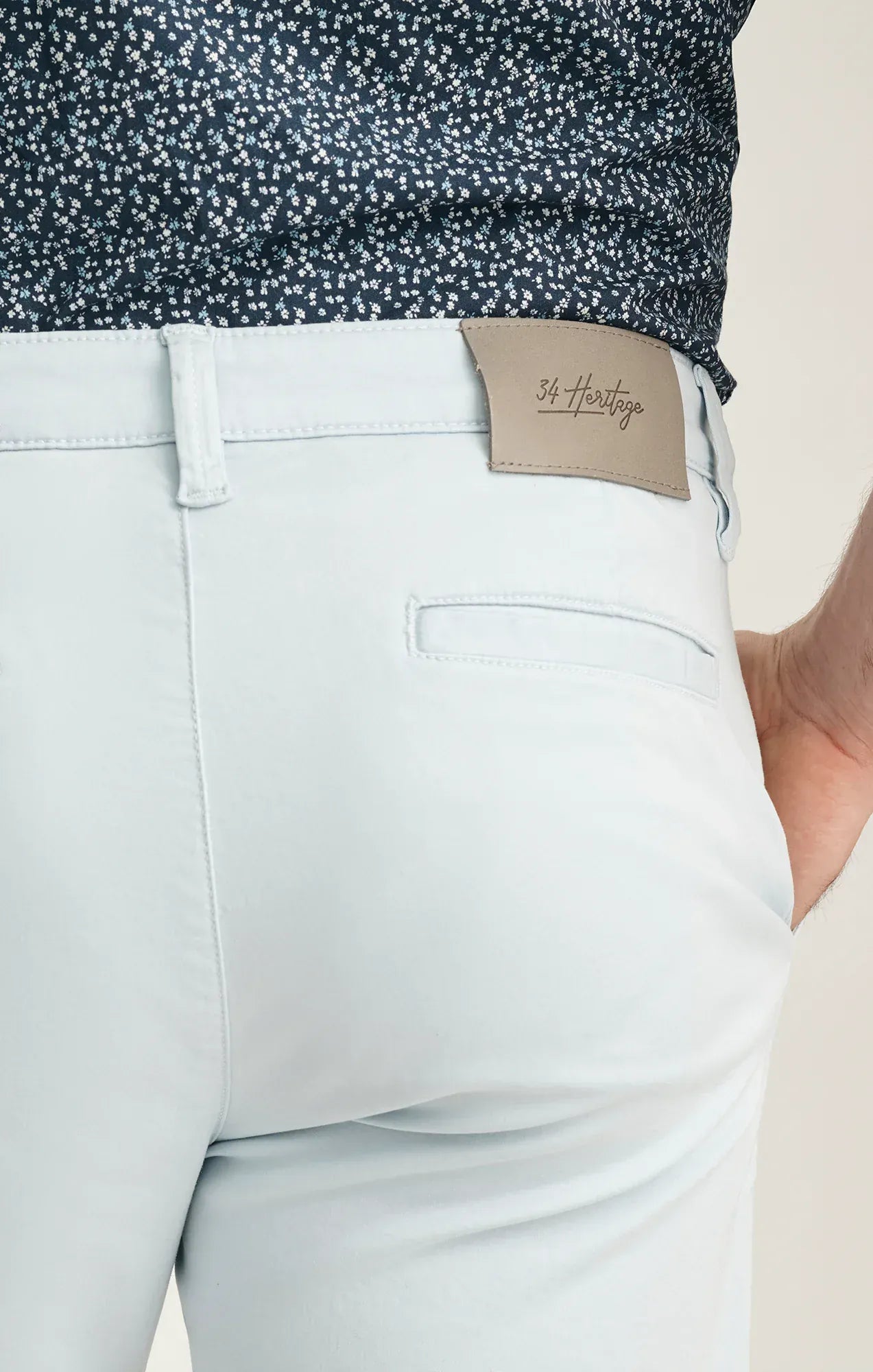 34 Heritage Shorts Hampton Classic Shorts In Breeze Twill