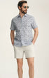34 Heritage Shorts Hampton Classic Shorts In Glacier Twill