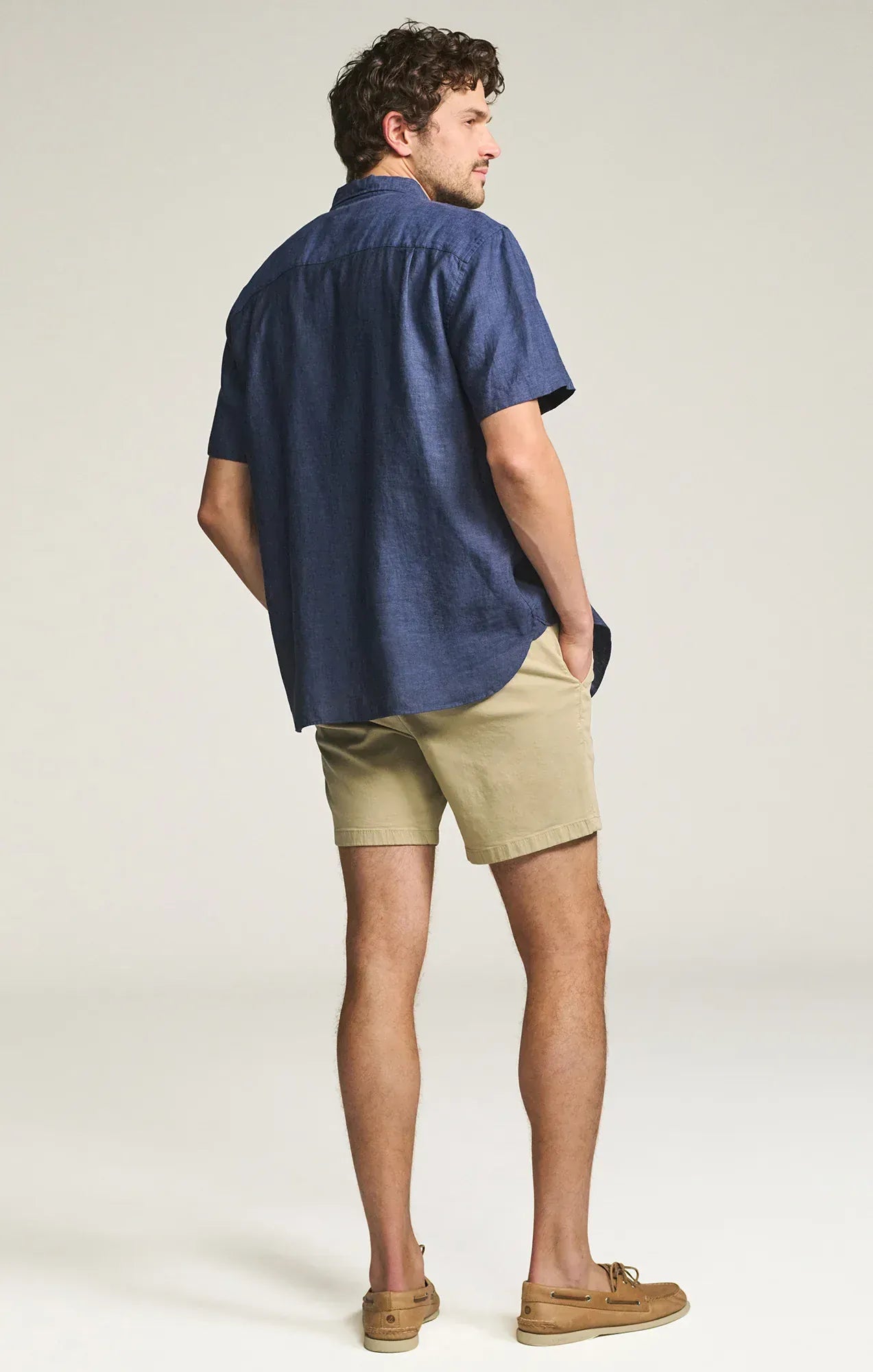 34 Heritage Shorts Hampton Shorts in Basil Twill