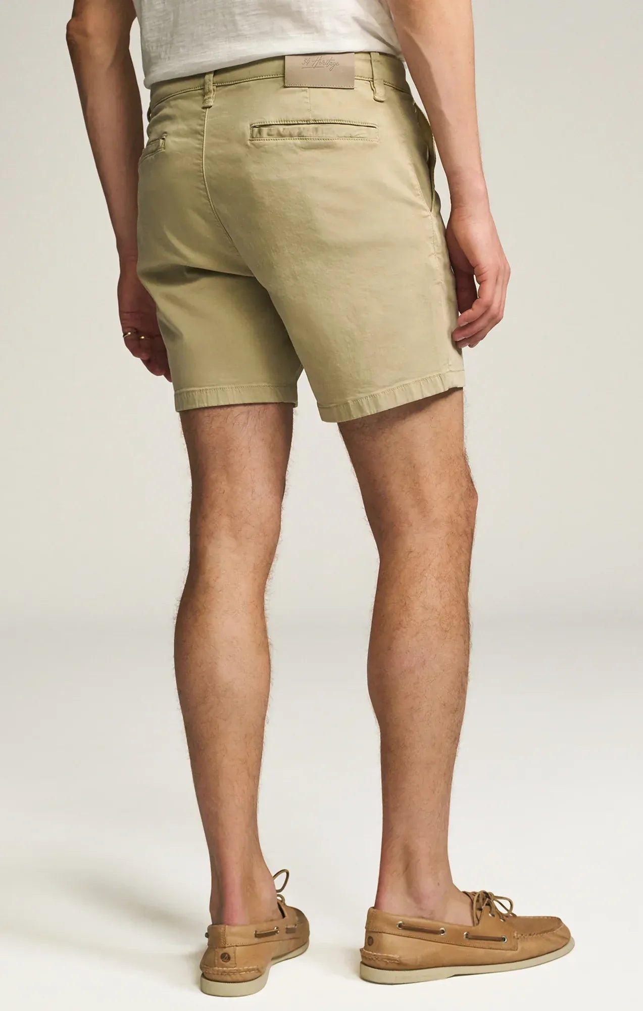 34 Heritage Shorts Hampton Shorts in Basil Twill