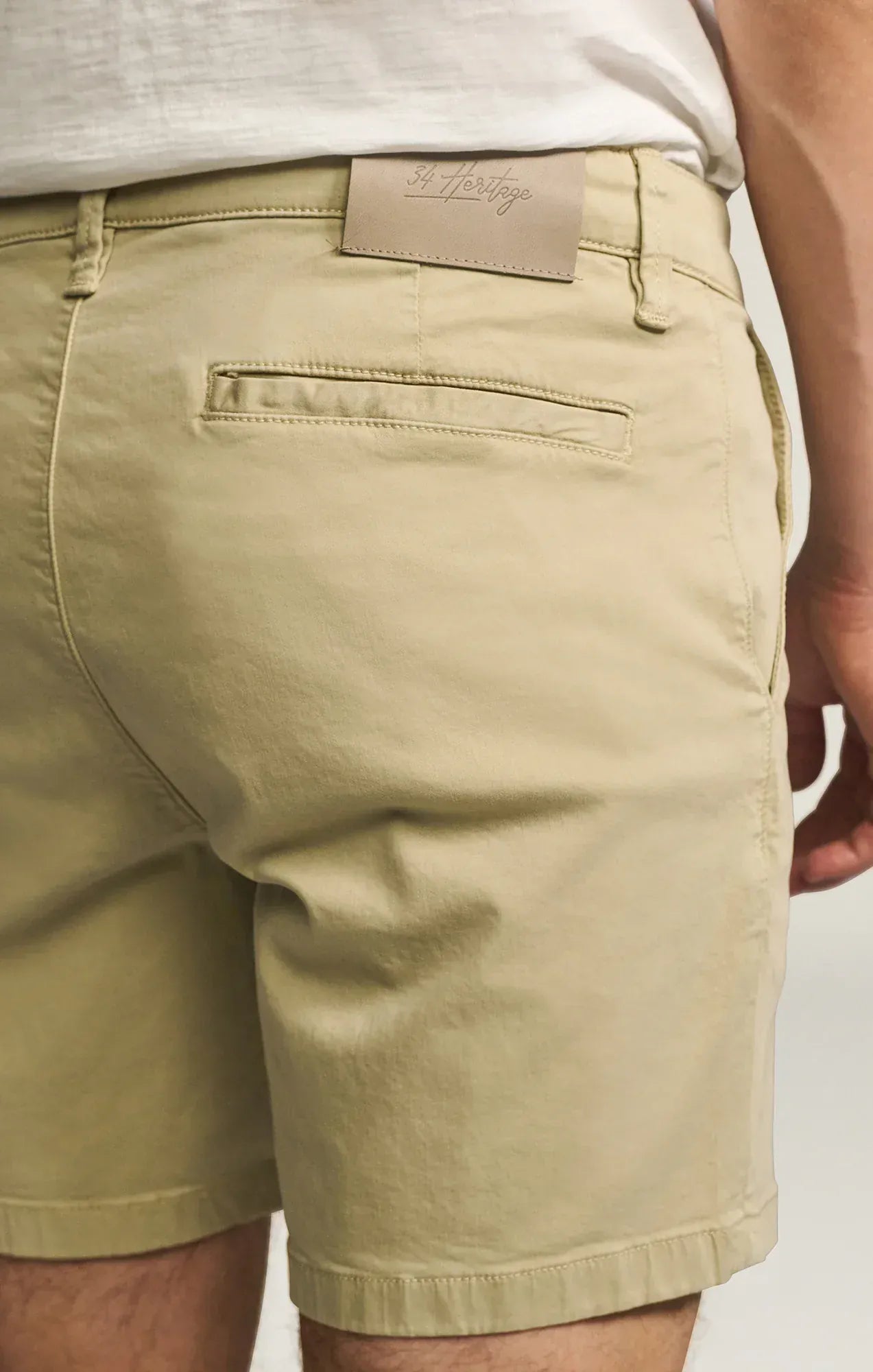 34 Heritage Shorts Hampton Shorts in Basil Twill