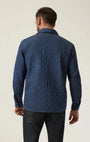 34 Heritage Sport Shirts Denim Quilted Overshirt