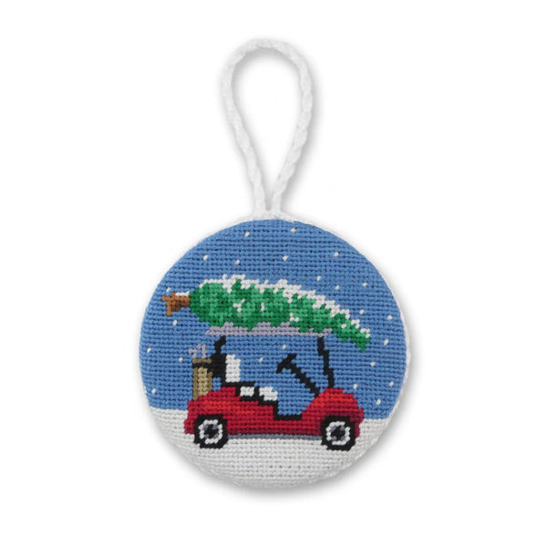 Christmas Golf Cart Ornament