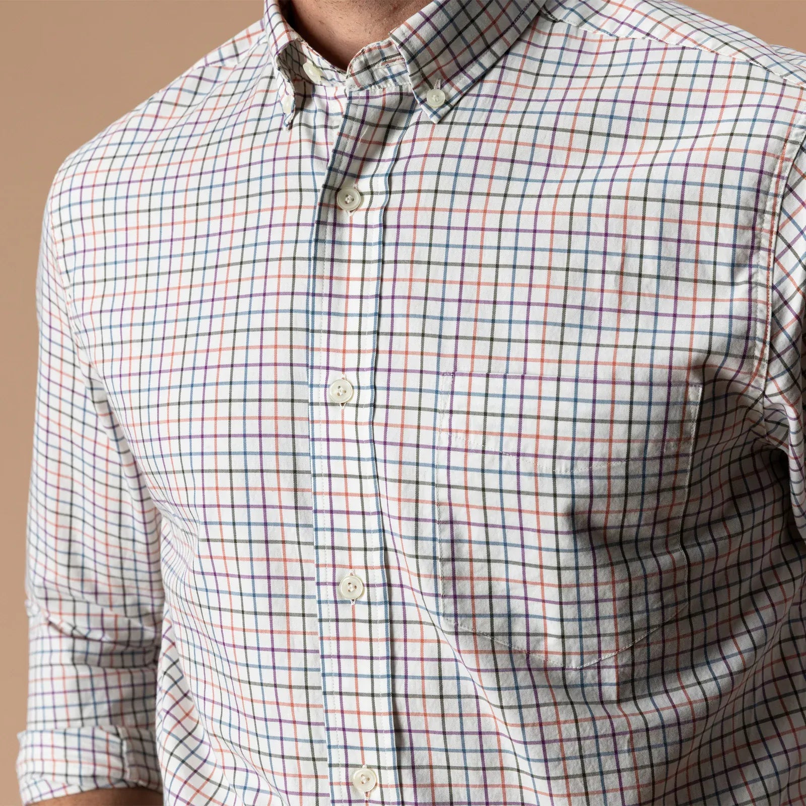 Cotton Twill Sport Shirt