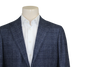 Navy Plaid Sport Coat