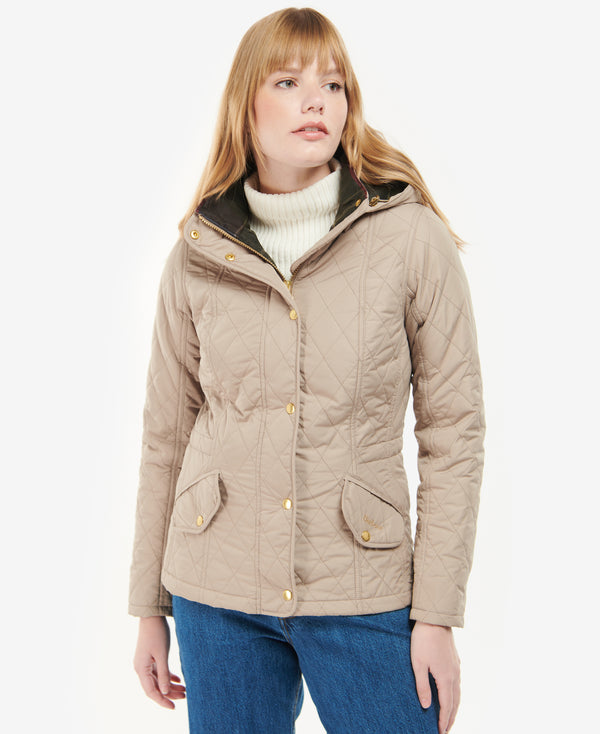 Millfire Quilted Jacket- Taupe