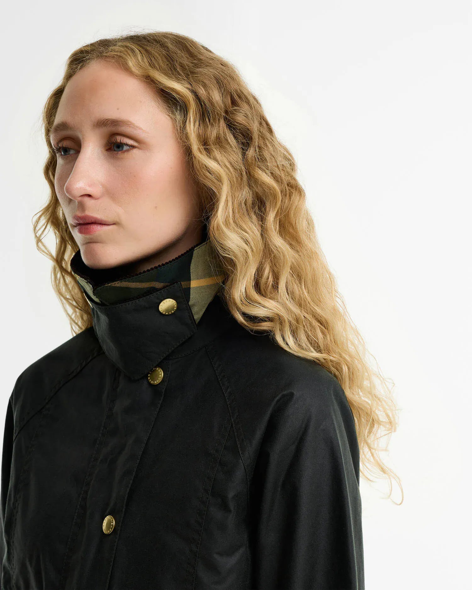 Cropped Beadnell Waxed Jacket