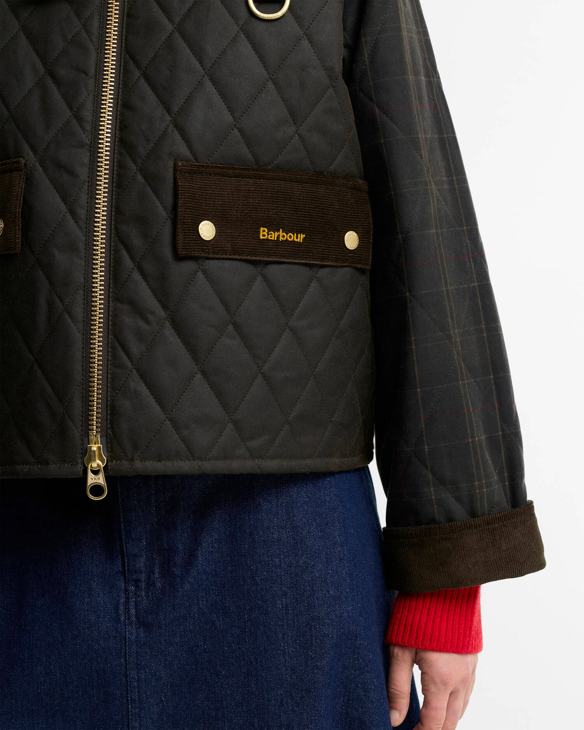 Tartan Reimagined Icons Tartan Quilted Spey Waxed Jacket