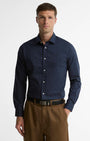 Harleton Tartan Tailored Long-Sleeved Shirt