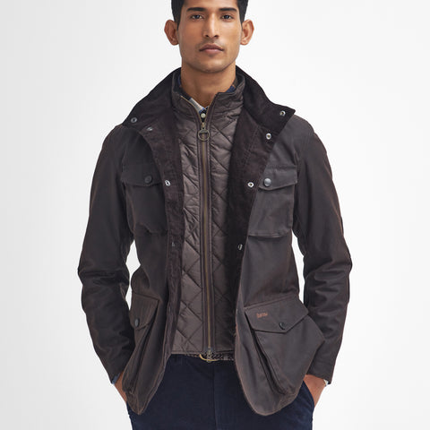 Ogston Waxed Jacket- Rustic