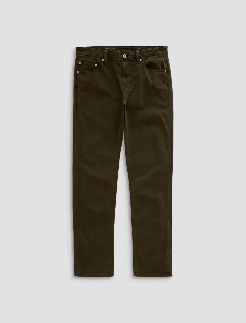 Ag 5-Pockets Everett Sueded Sateen Slim Straight Pant