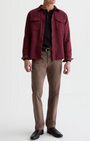 Ag 5-Pockets Everett Sueded Sateen Slim Straight Pants