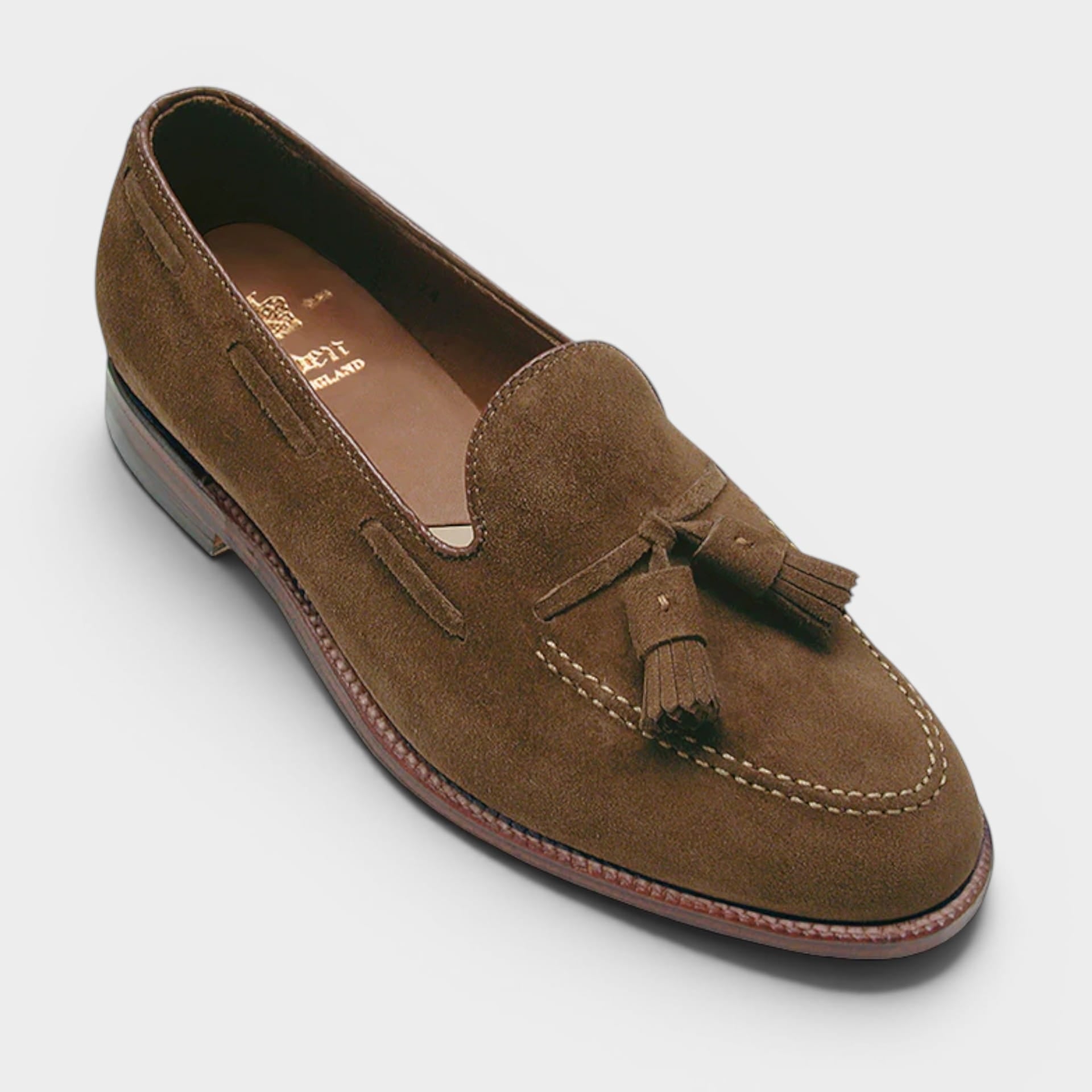 Alden Shoes Quarter Lace Tassel Loafer