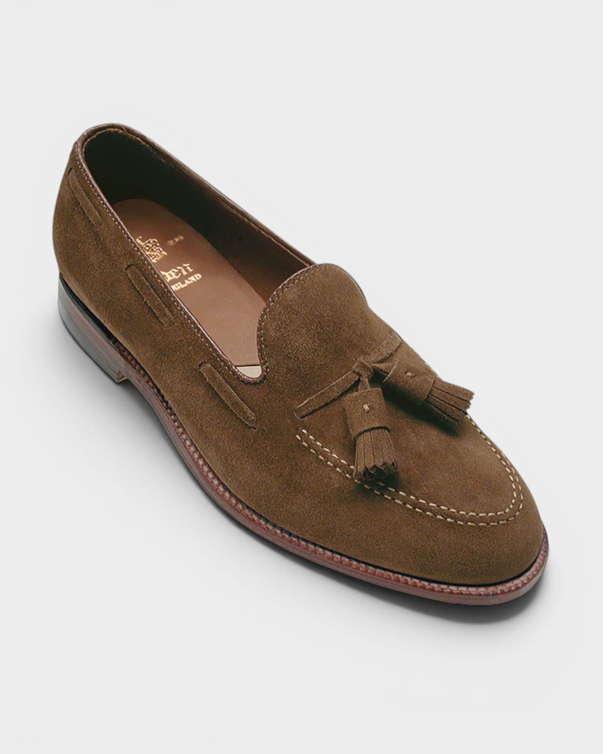 Alden Shoes Quarter Lace Tassel Loafer