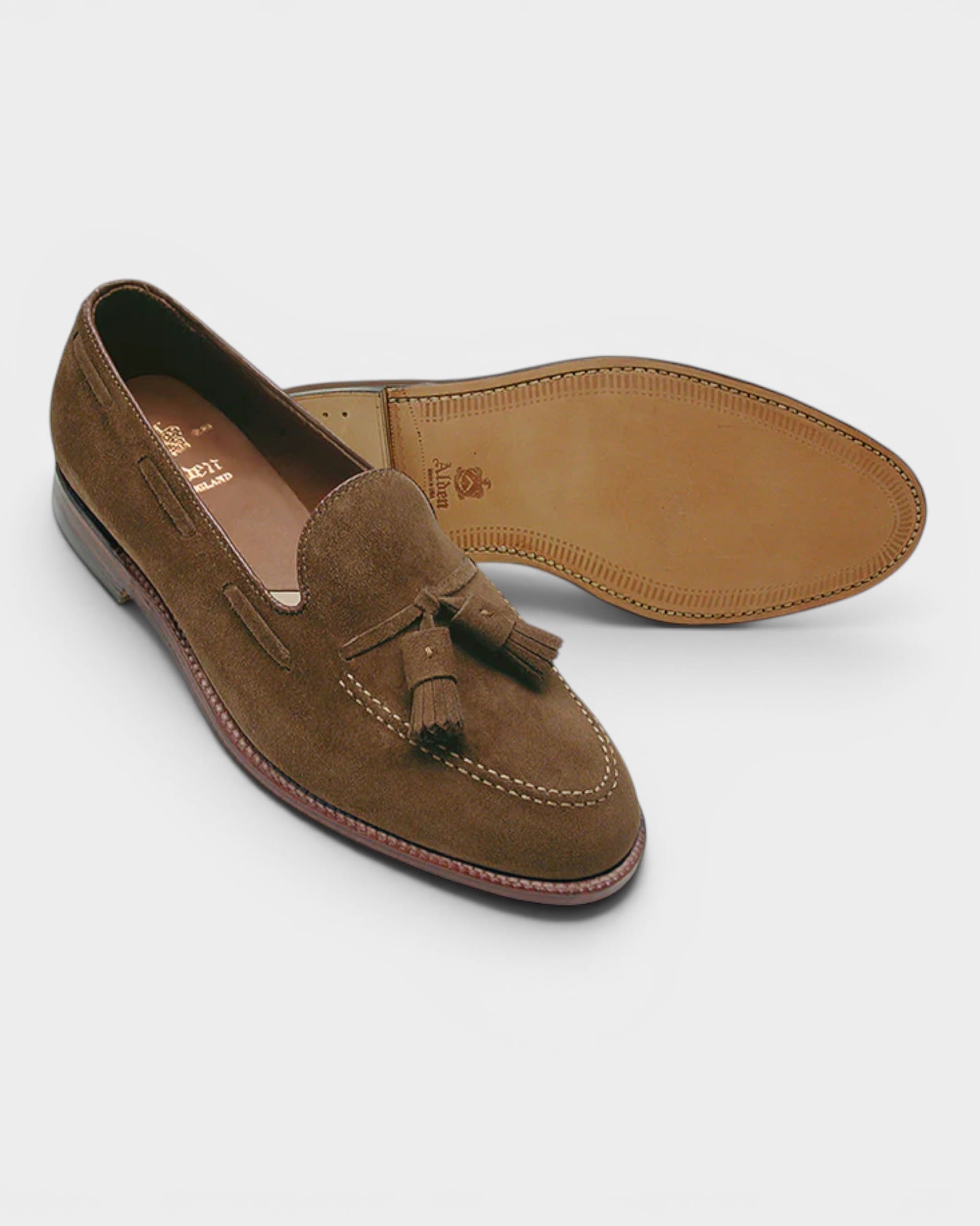Alden Shoes Quarter Lace Tassel Loafer