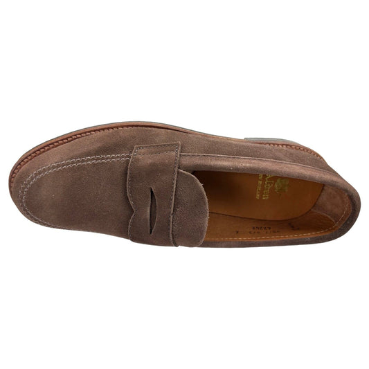Alden Shoes Suede Penny Loafer