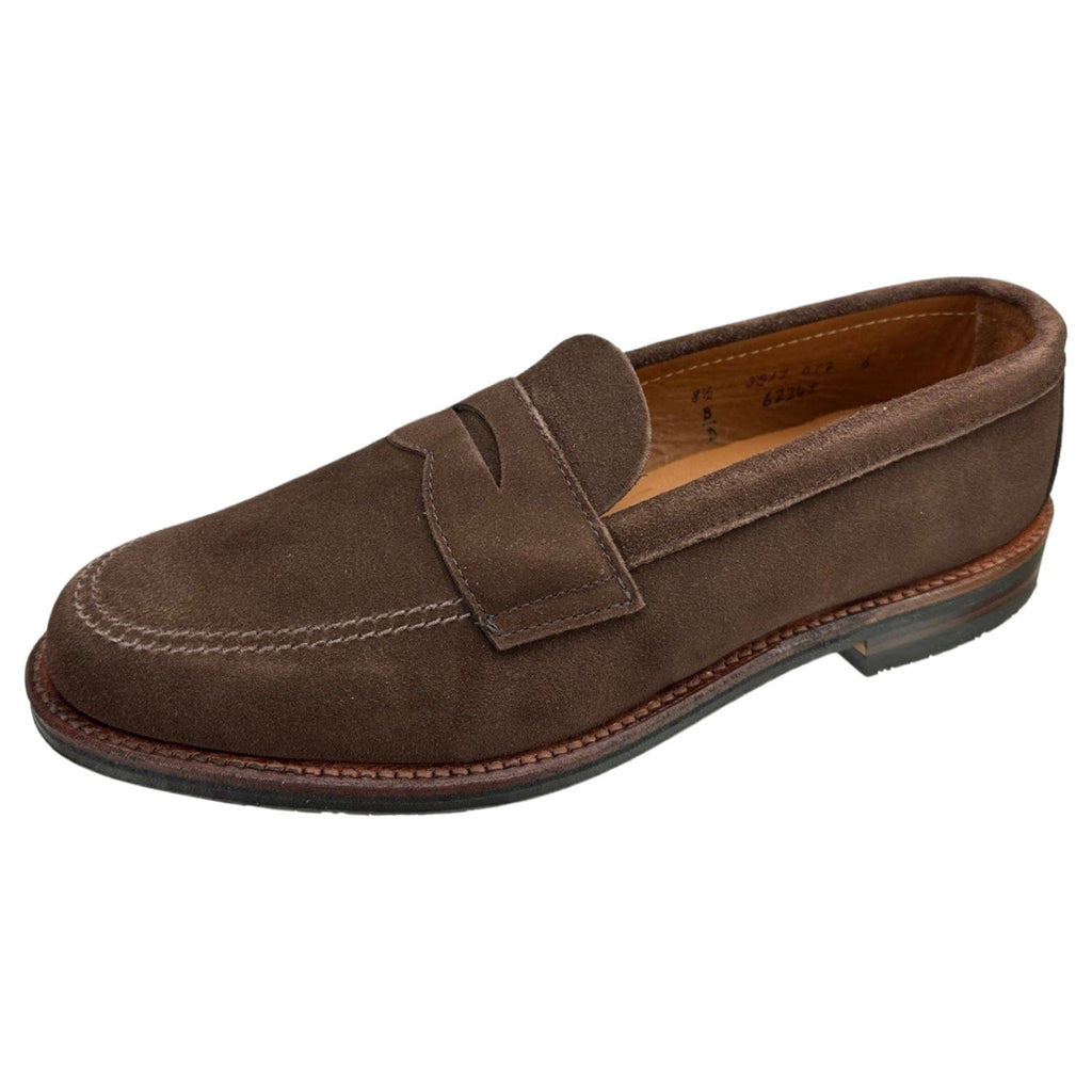 Alden Shoes Suede Penny Loafer