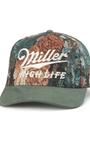 American Needle Hats ARMY GREEN / ADJ Miller High Life Archibald Hat