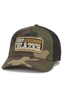 American Needle Hats CAMO / ADJ Twill Valin Patch Trucker Hat