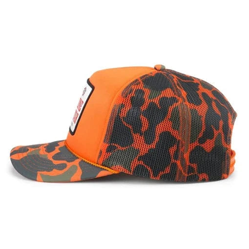 American Needle Hats Orange Lone Star Mallard Foamy Hat