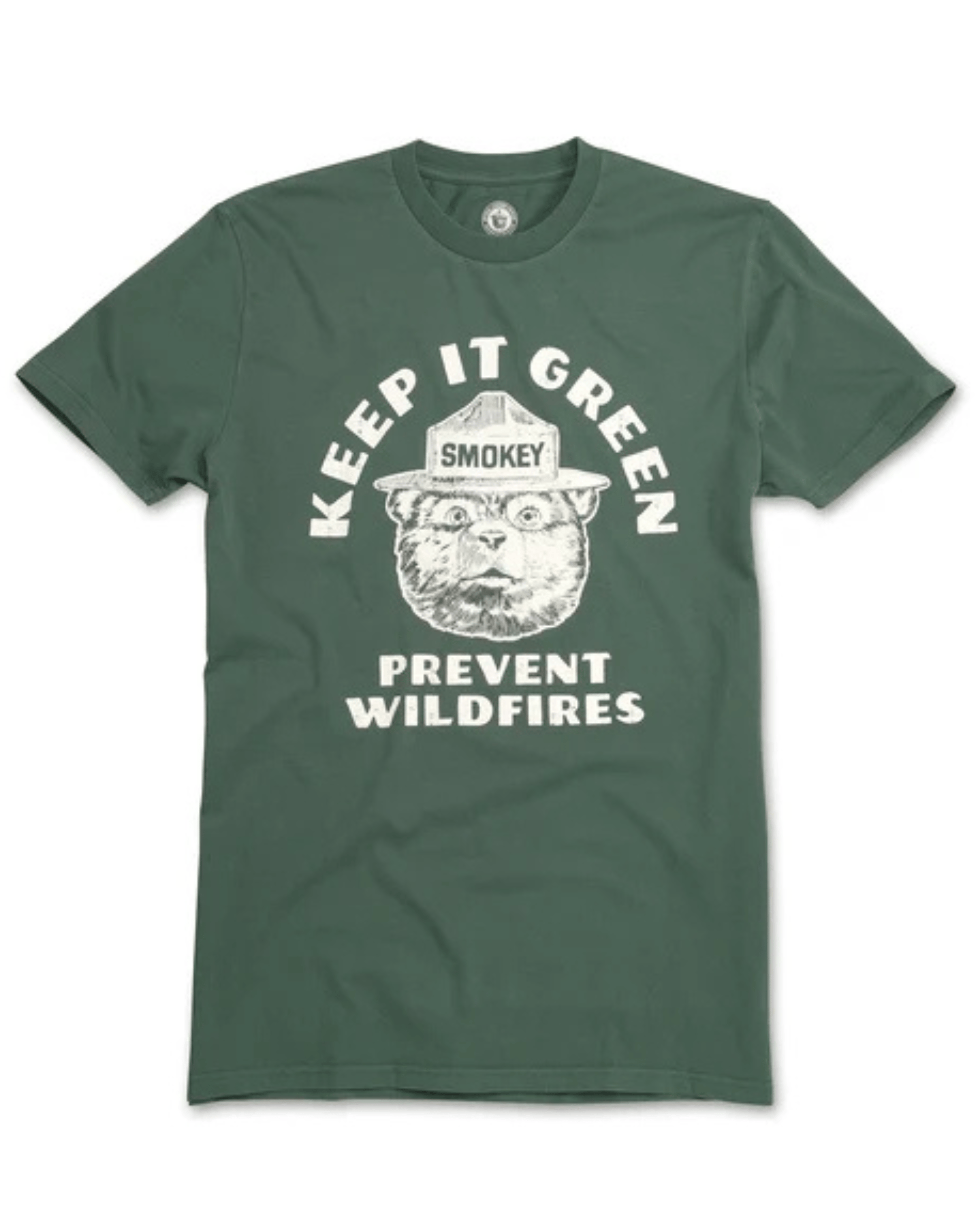 American Needle T-Shirts Smokey Bear RL Pigment Tshirt