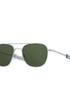 American Optical Sunglasses Original Pilot NP Sunglasses in Matte Silver