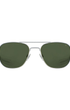 American Optical Sunglasses Original Pilot NP Sunglasses in Matte Silver