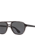 American Optical Sunglasses Racer Polarized Sunglasses in Gray Marble