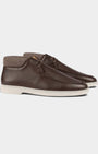 Aurelien Shoes Brown Grain Desert Boot