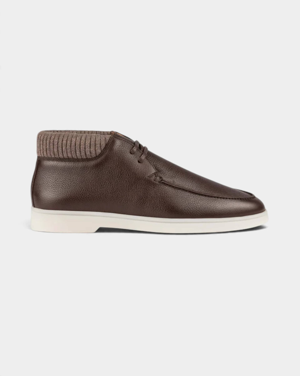 Aurelien Shoes Brown Grain Desert Boot