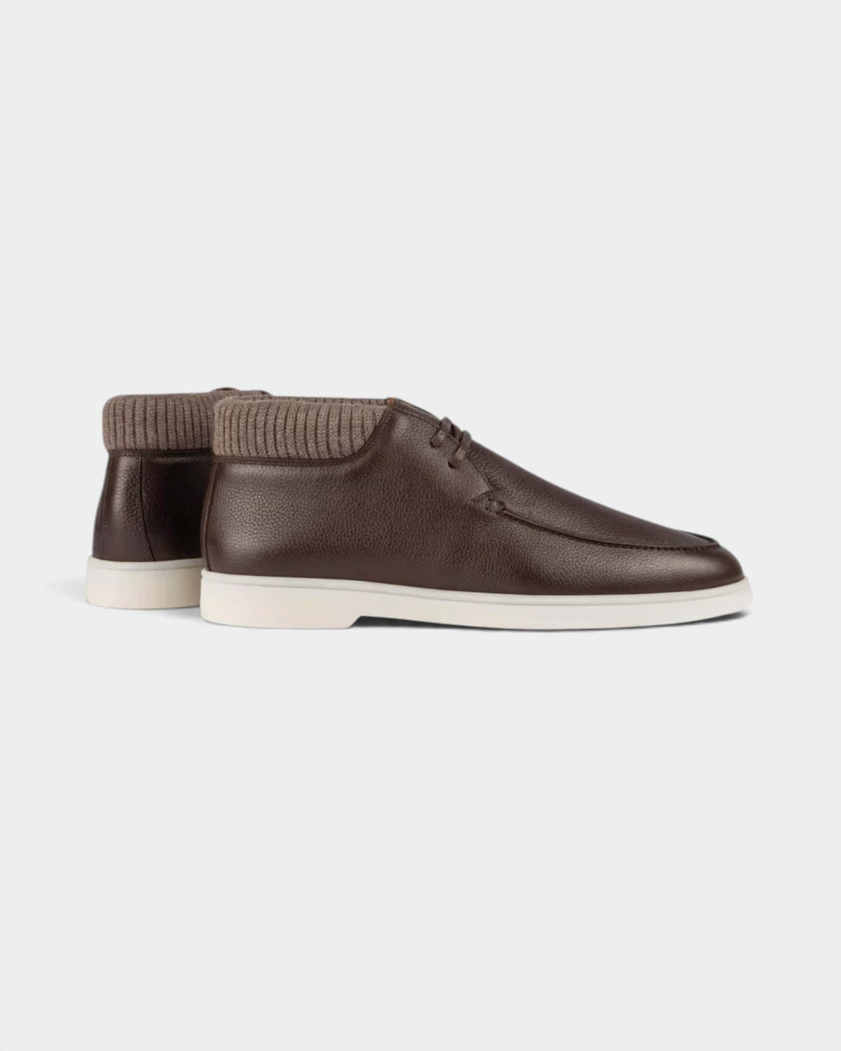 Aurelien Shoes Brown Grain Desert Boot