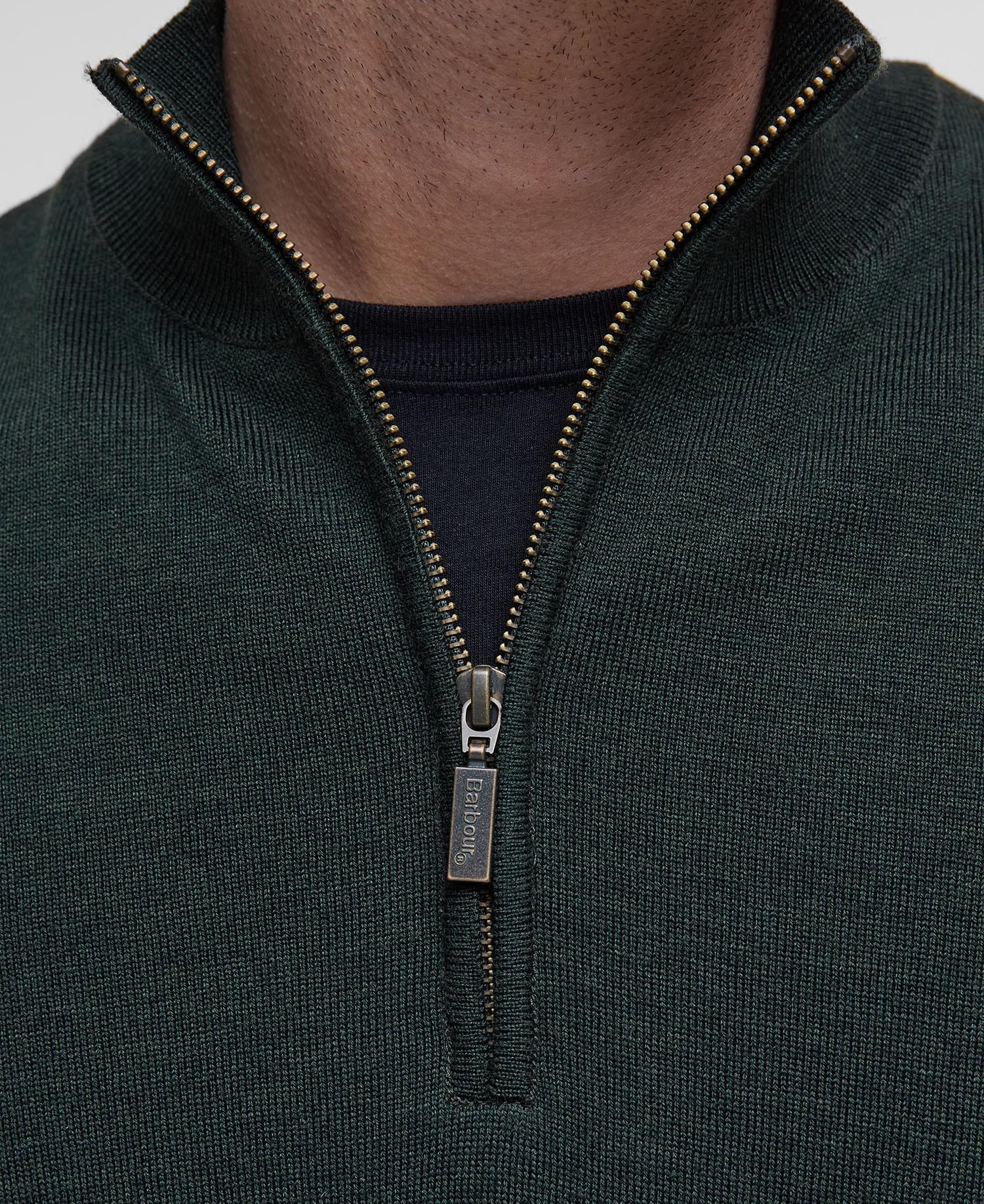 Barbour 1/4 Zip Gamlin Half-Zip Jumper