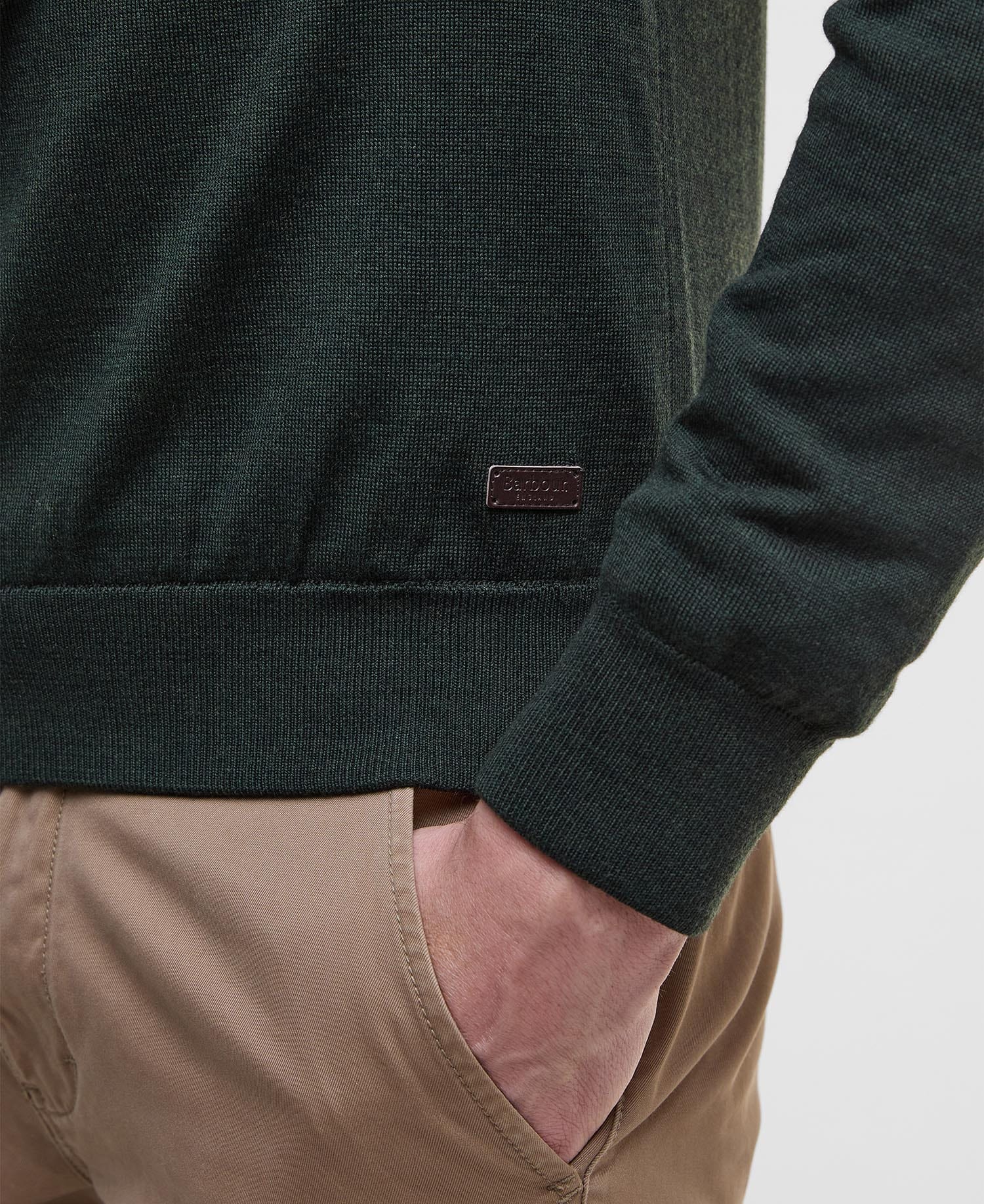 Barbour 1/4 Zip Gamlin Half-Zip Jumper