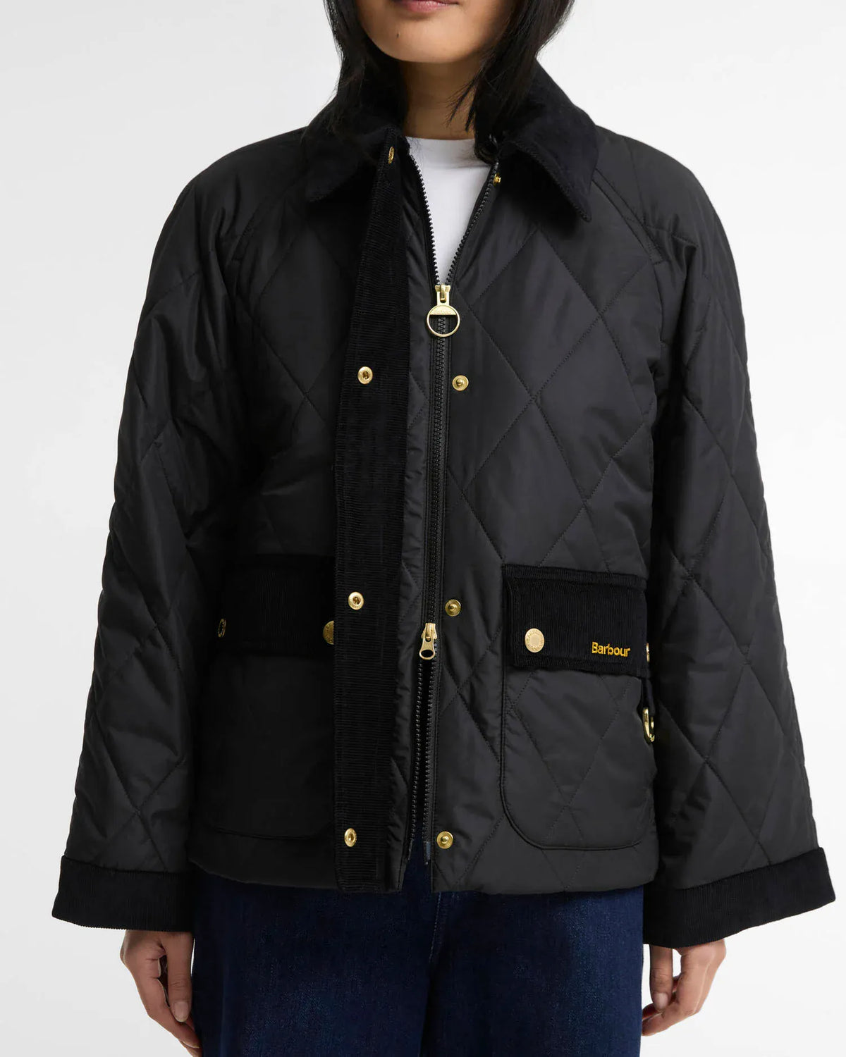 Barbour 1/4 Zip Kilnwick Quilted Jacket