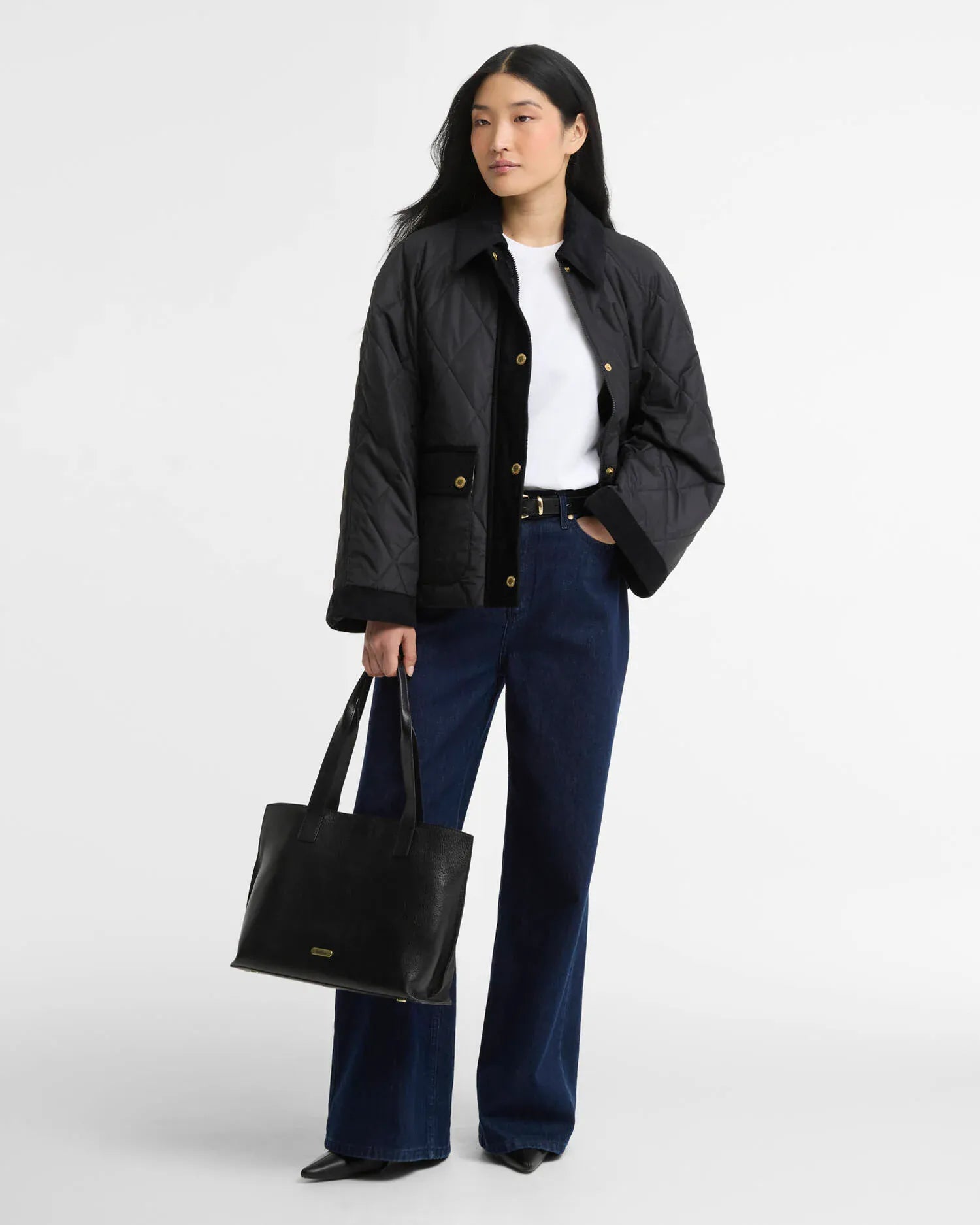 Barbour 1/4 Zip Kilnwick Quilted Jacket
