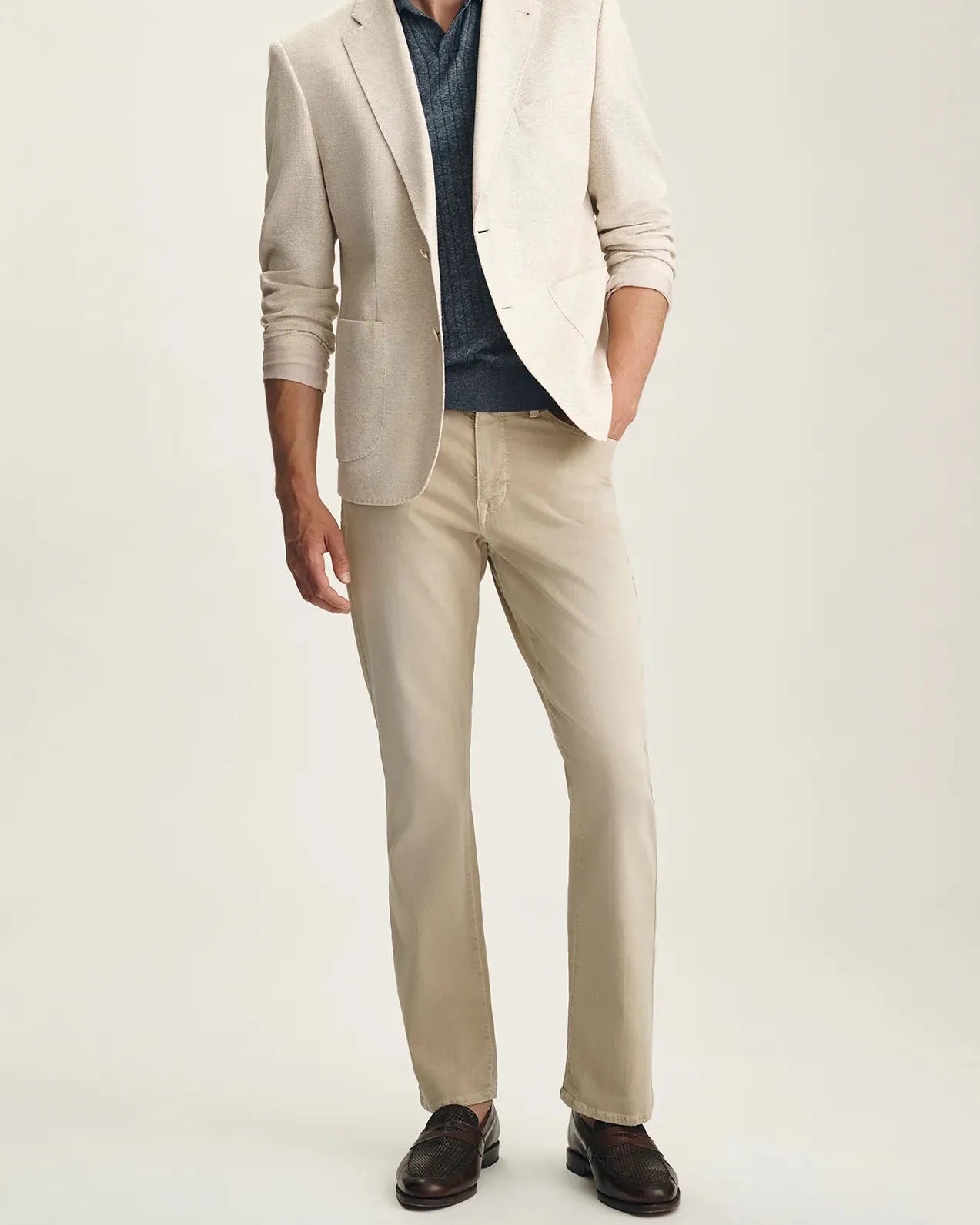 Barbour 5-Pockets Cash Bootcut Pants
