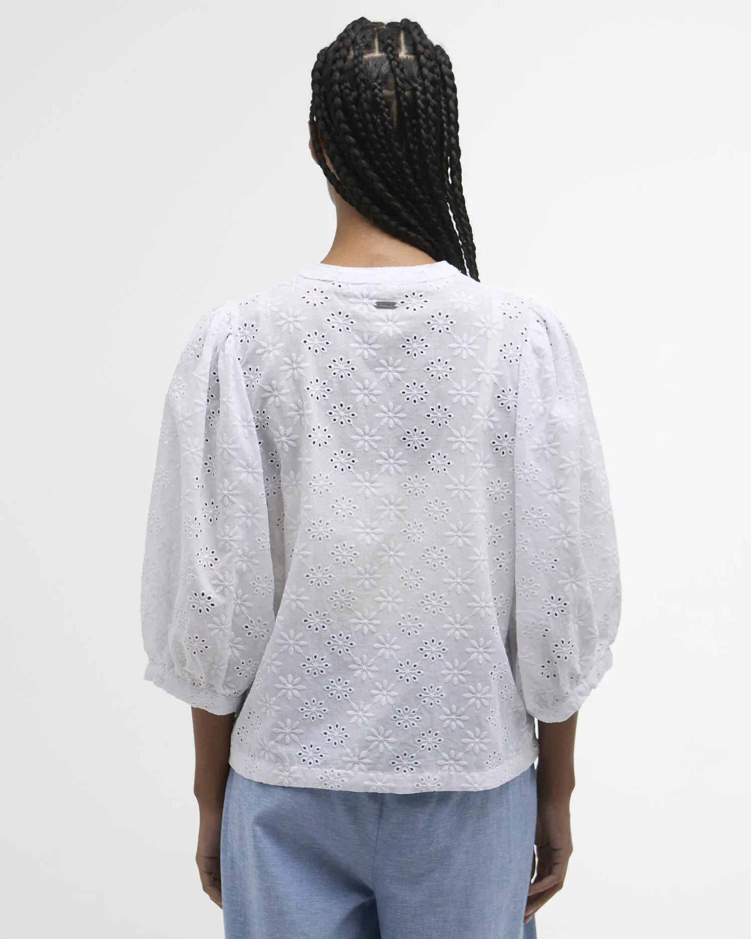 Barbour Blouse Layla Broderie Anglaise Shirt