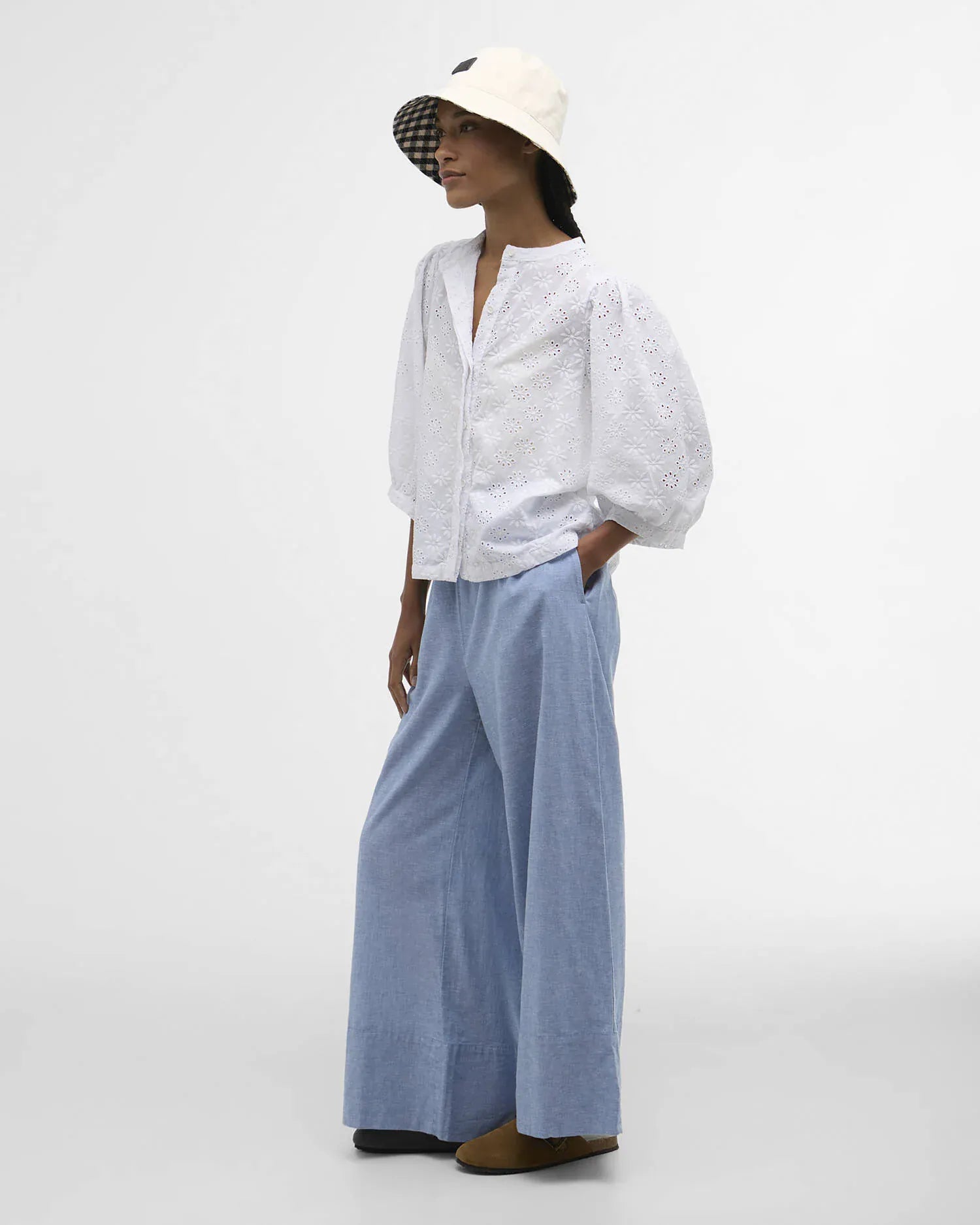 Barbour Blouse Layla Broderie Anglaise Shirt