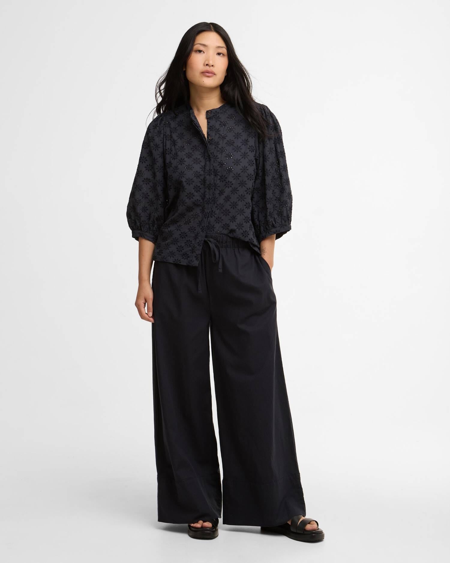 Barbour Blouse Layla Broderie Anglaise Shirt
