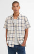Barbour Camp Shirt Gordon Short-Sleeved Tailored Shirt in Oban Mist Tartan