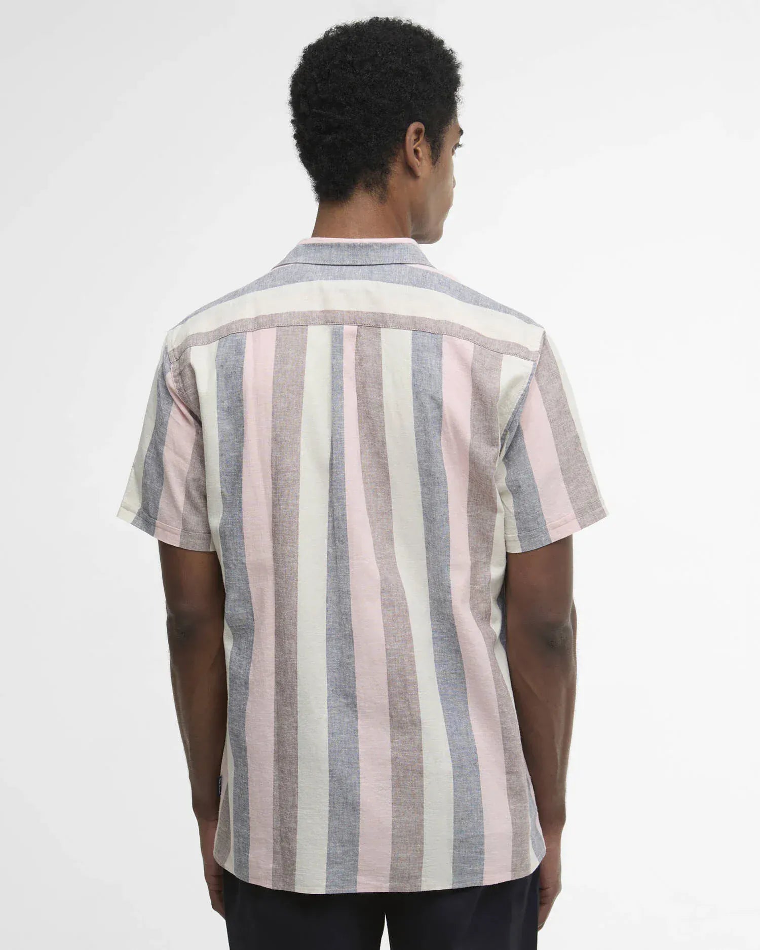 Barbour Camp Shirt Portwell Striped Regular Short-Sleeved Shirt