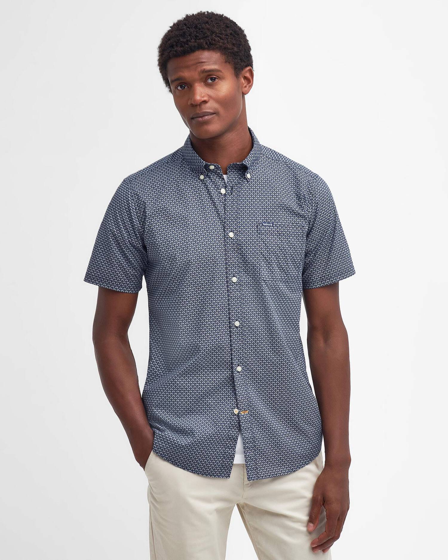 Barbour Camp Shirt Shell Tailored Short-Sleeved Shirt