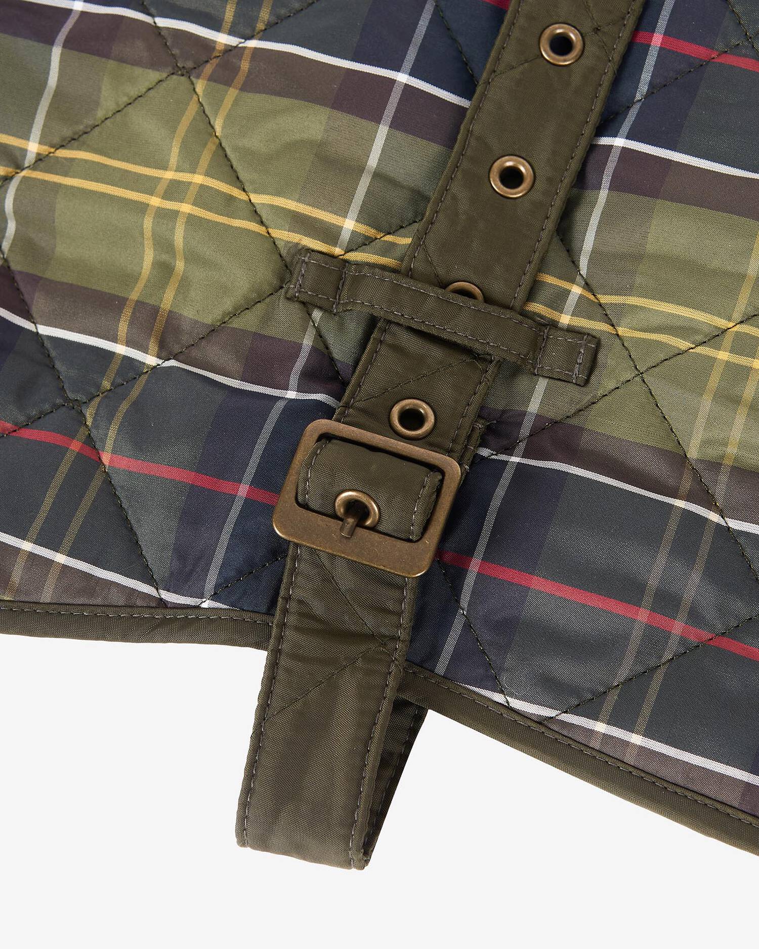 Barbour Dogs M Packable Tartan Dog Coat