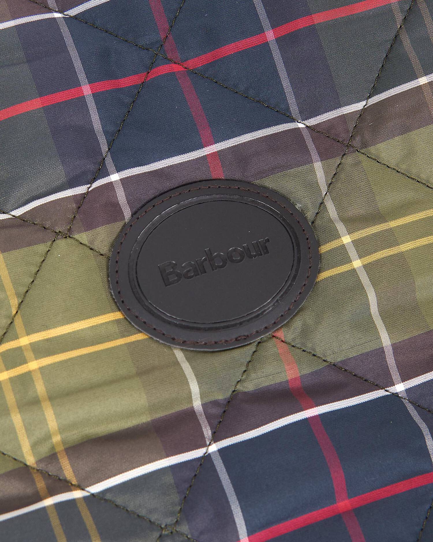 Barbour Dogs M Packable Tartan Dog Coat