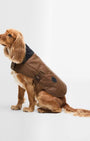 Barbour Dogs Waxed Dog Coat in Tan